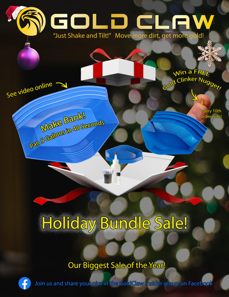 * Win FREE Gold * Production Gold Pan BUNDLE - Holiday Sale